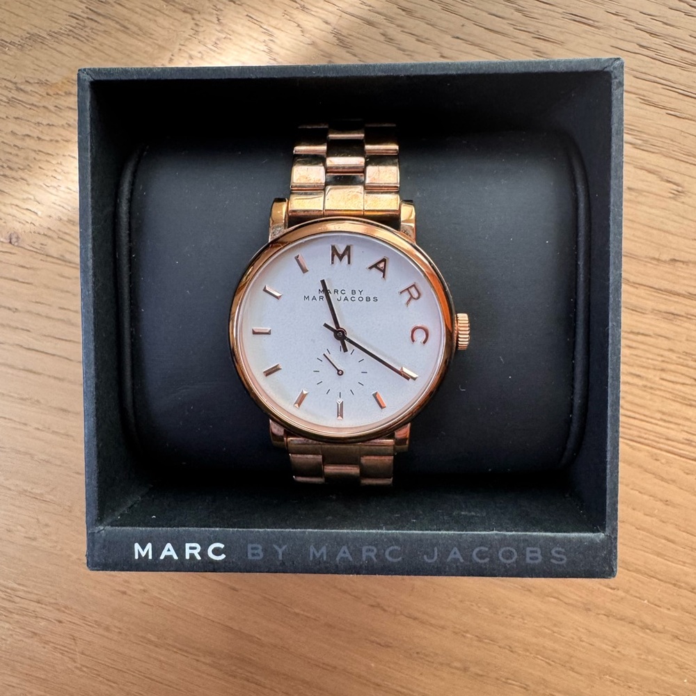 Marc by Marc Jacobs Rose Gold Watch
